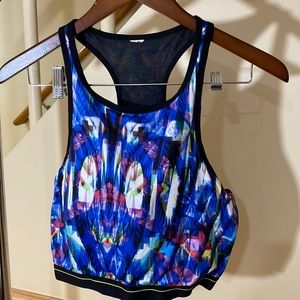 Fabletics high neck crop top bra